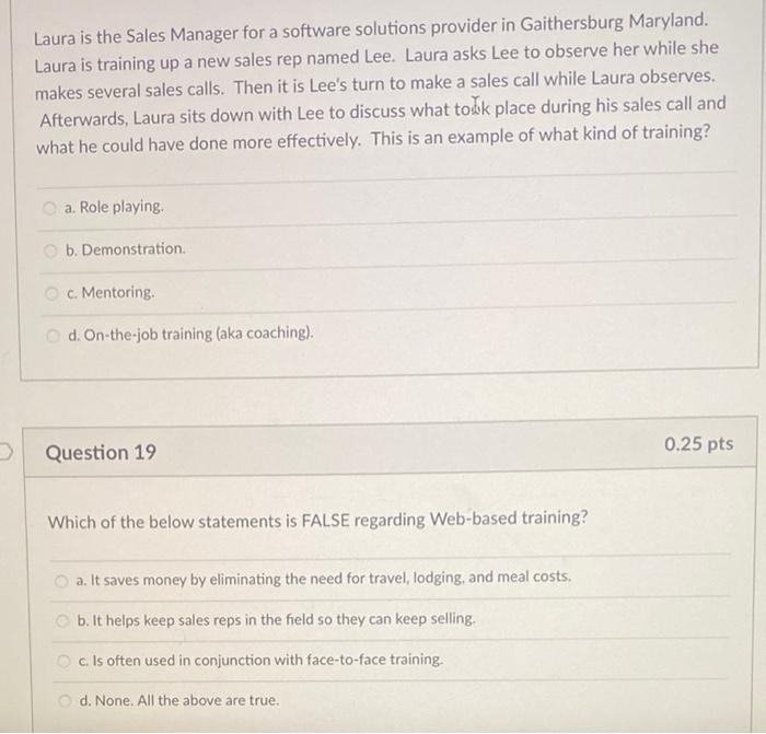 Jimin knows from his Sales Management course that