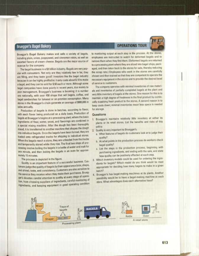 Brueggers Bagel Bakery; 11th Edition; page 613; 3