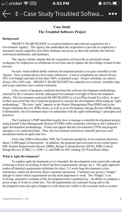 , cricket (VPN 4:48 PM 62% Case Study 2: Attempt