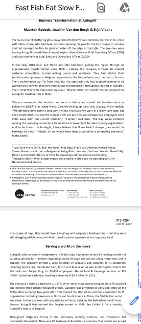 please I need answers to this case study. the