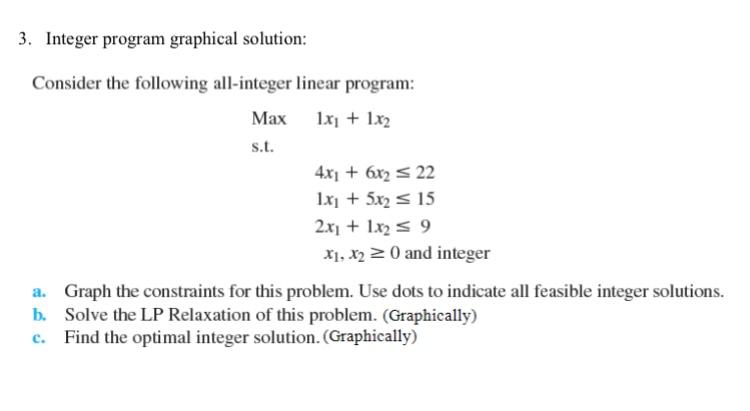 1. Integer programming formulation: Grave City is