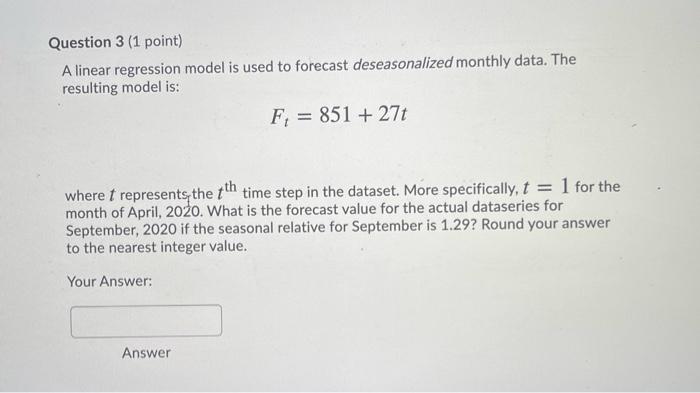 Question 1 (1 point) The following is an excerpt