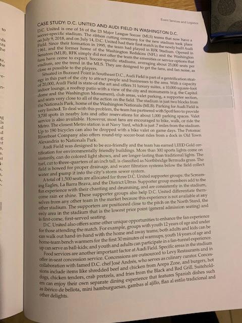 Based on the case study, list some of the