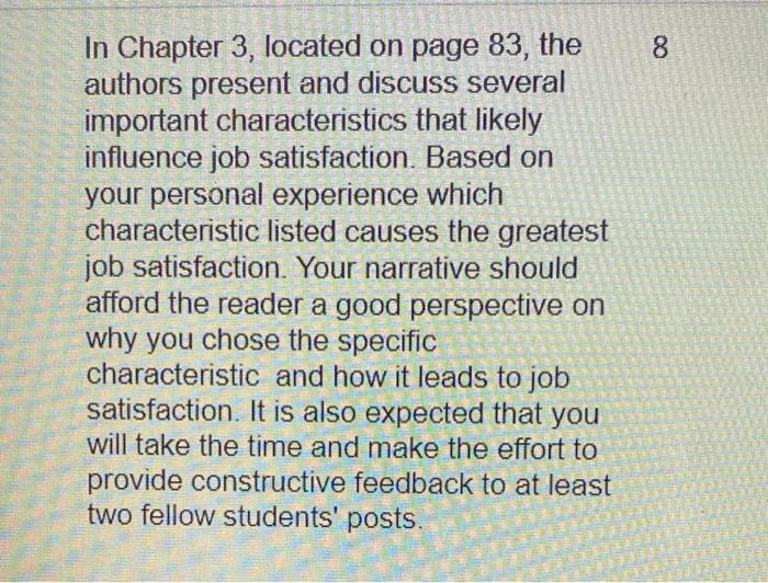 In Chapter 3, located on page 83, the authors