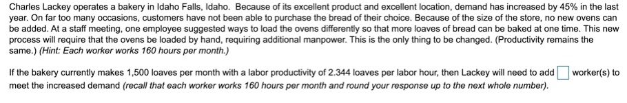 Charles Lackey operates a bakery in Idaho Falls,