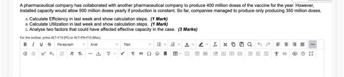 A pharmaceutical company has collaborated with