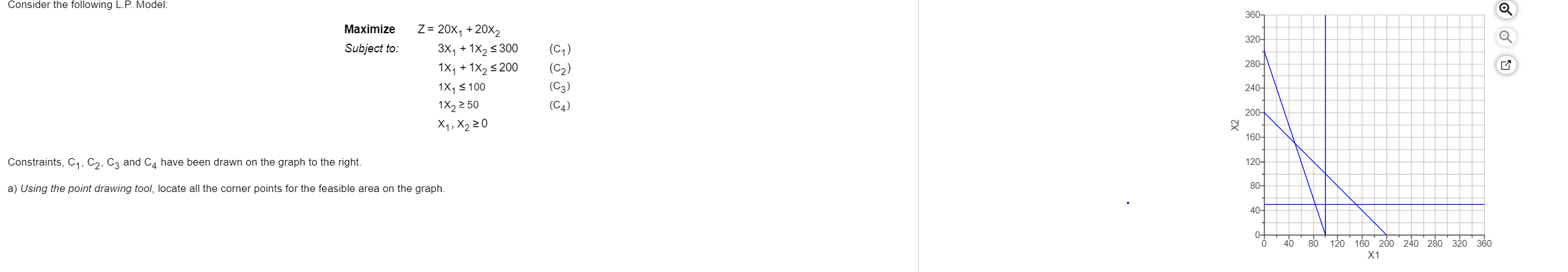 Consider the following L.P. Model: 3607 Maximize