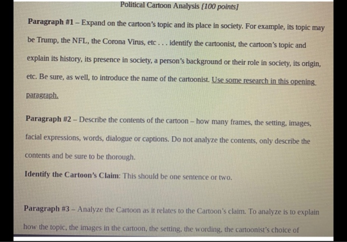 choose one political cartoon its topic may be (