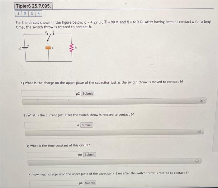 For the circuit shown in the figure below,