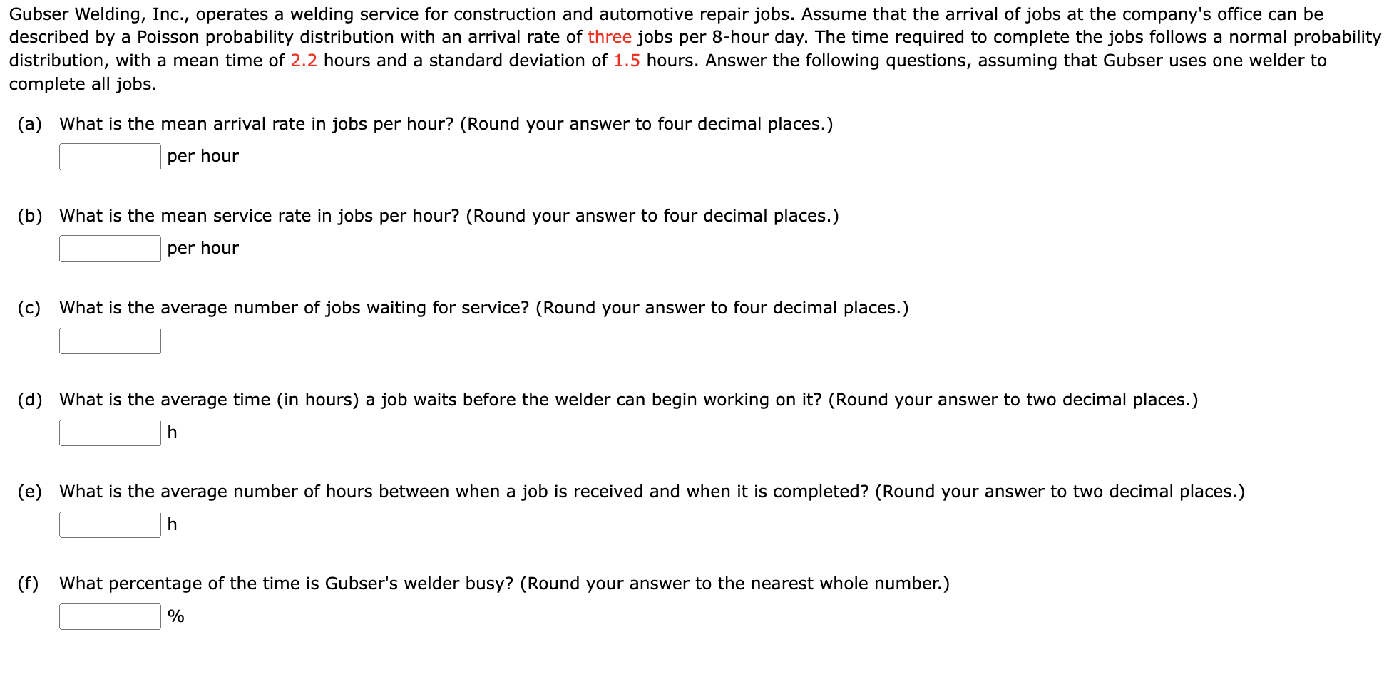 Gubser Welding, Inc., operates a welding service