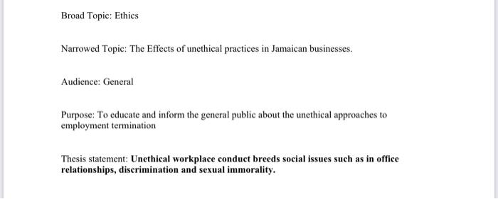 BACKGROUND INFORMATION TO ANSWER THE QUESTION 1.