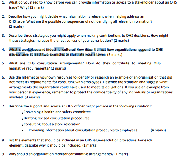 1. What do you need to know before you can