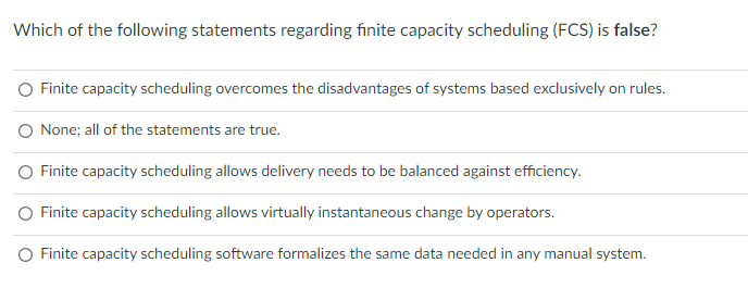 Which of the following statements regarding