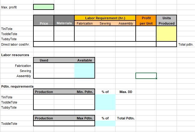 Table example: Please show the steps to create