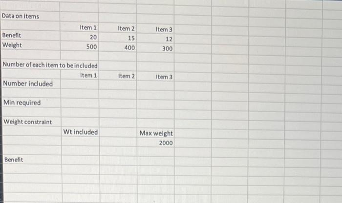 NASA must determine how many of three types of