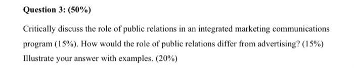 kindky answer in 1000 words Question 3: (50%)