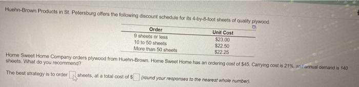 Huehn-Brown Products in St Petersburg offers the