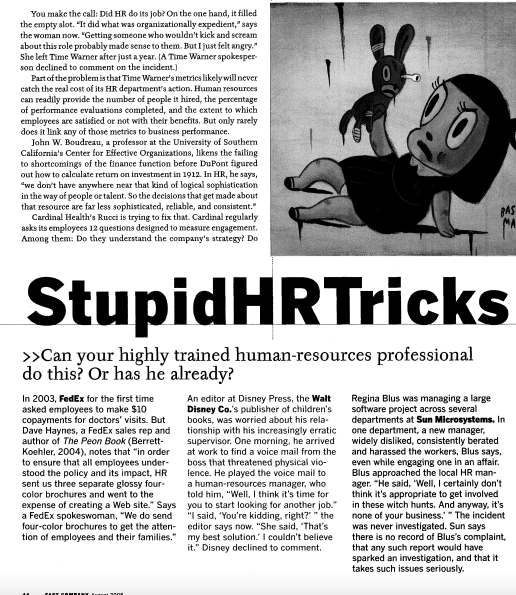 In the article below, how relevant do you think