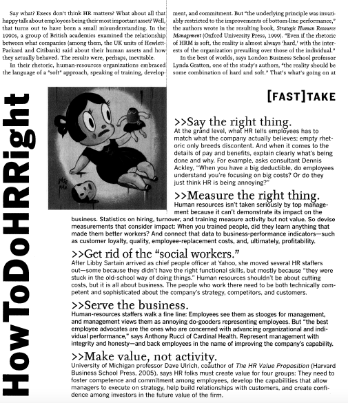 In the article below, how relevant do you think