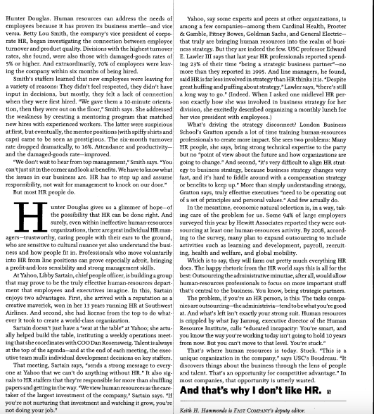 In the article below, how relevant do you think