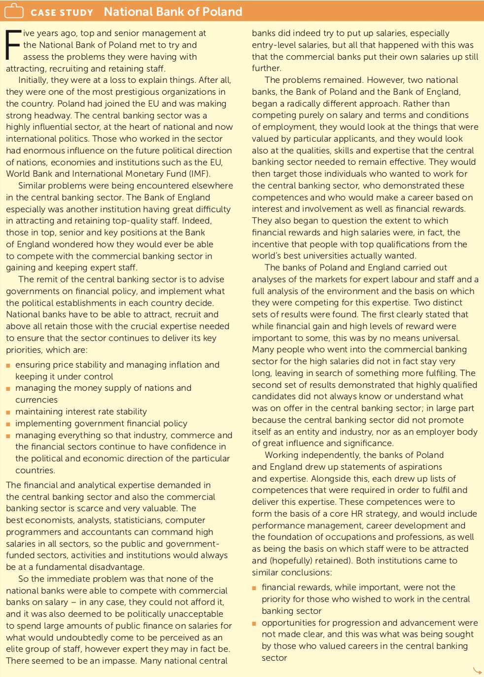 3. Identify what else needs to be in place so