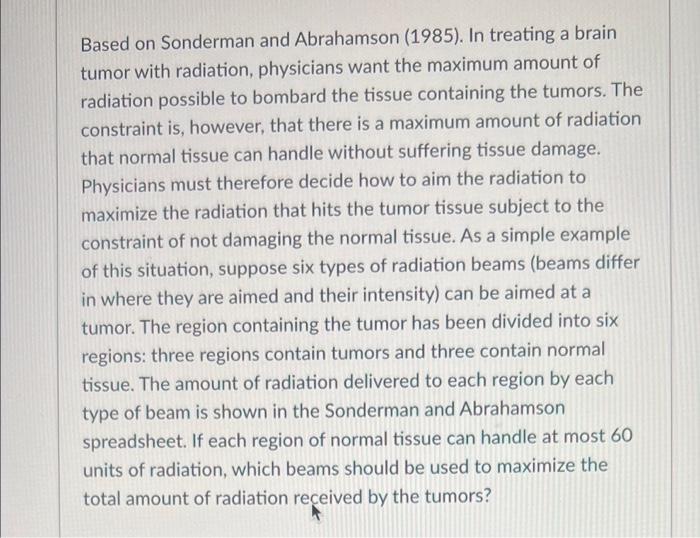 Based on Sonderman and Abrahamson (1985). In