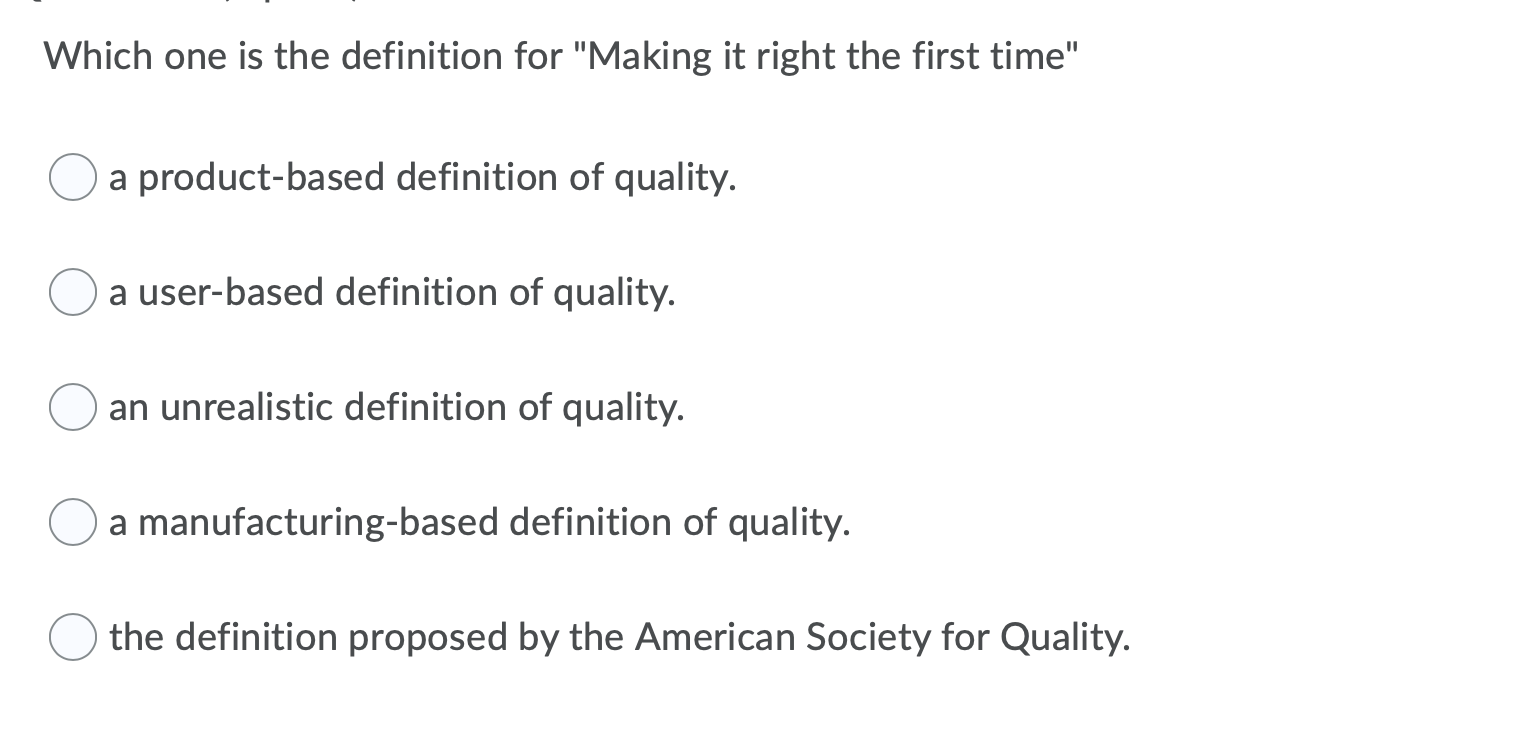 Question 5 (1 point) When a sample measurement