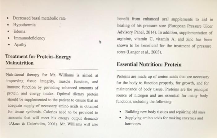 Answer the case study questions (be specific)