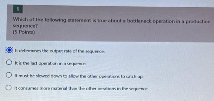 8 Which of the following statement is true about