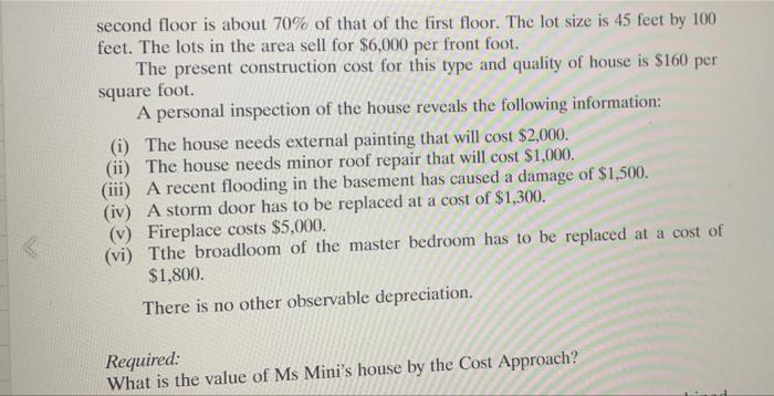11. You are asked to estimate the market value of