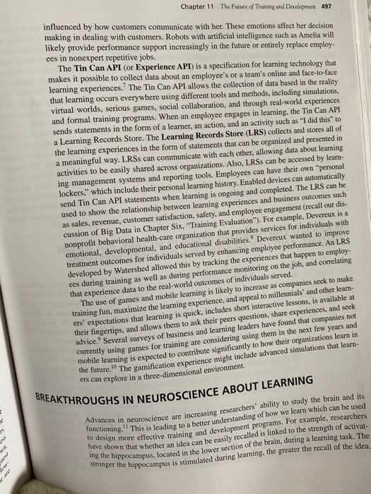 Discuss the future trends that will affect