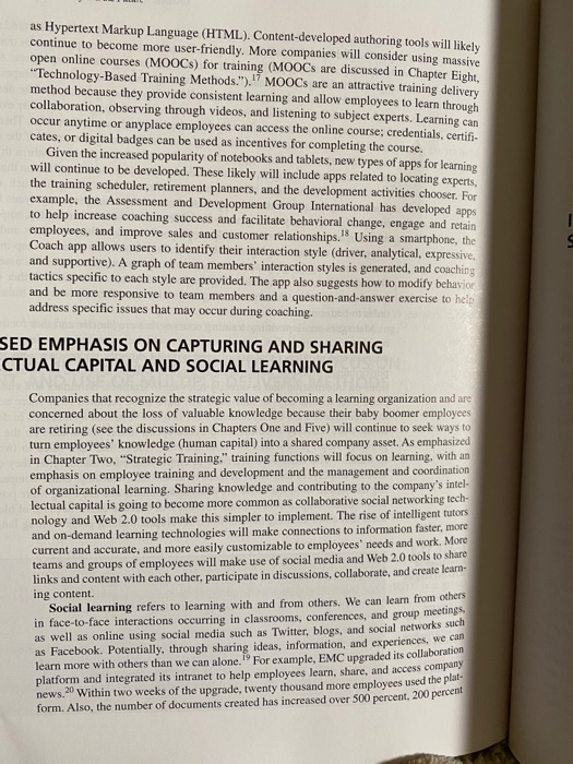 Discuss the future trends that will affect