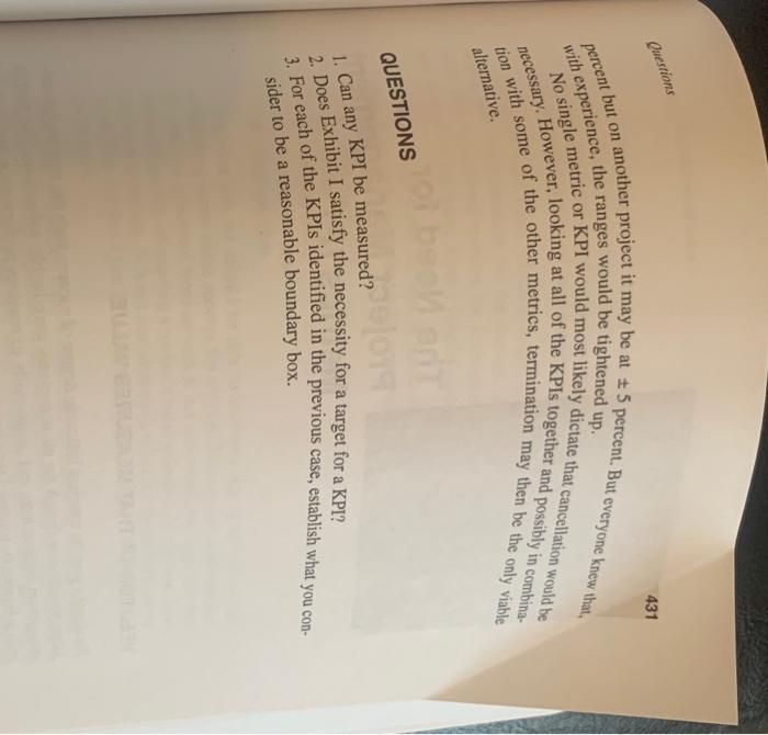 The Need for Project Managment Metrics (E) in