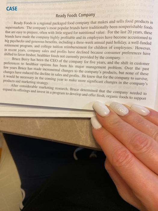 1. why did Bruce fail to successfully implement