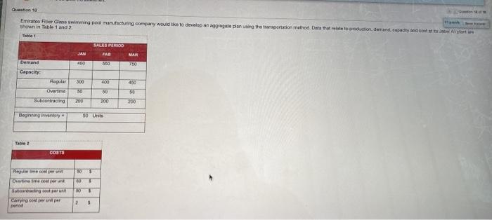 Question 18 Manil Emirates Fiber Glass swimming