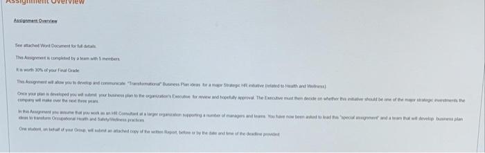 Transformational business plan Aasaamamounter