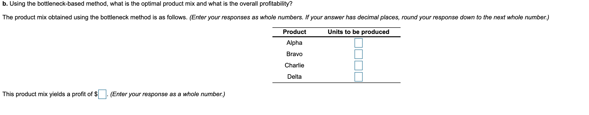 please solve the problem b and explain the