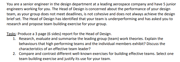Just question 2 on team building exercise plz You