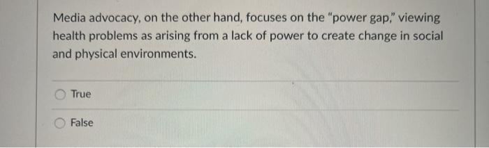 need help with these 4. True or False? Because
