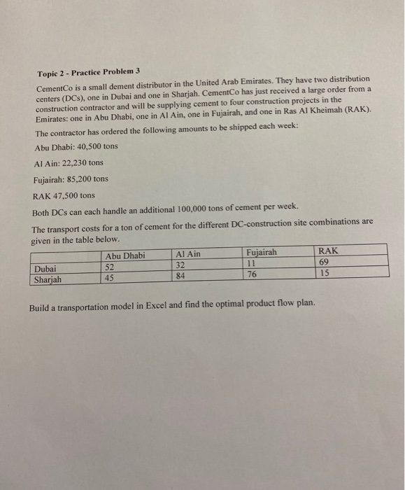 please i need a detailed answer Topic 2 -