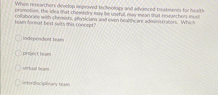 When researchers develop improved technology and