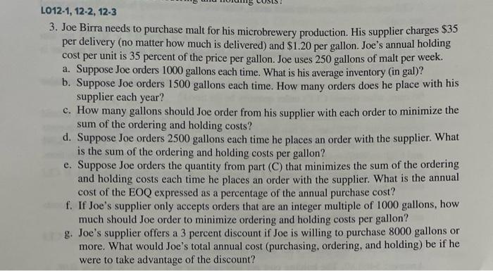 just stuck on E.F.and G. L012-1, 12-2, 12-3 3.