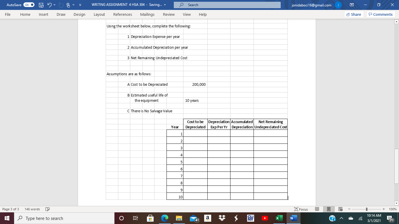 AutoSave WRITING ASSIGNMENT 4 HSA 304 -