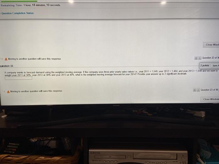 gestion Completion Status: Close Windo > Moving