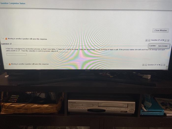 gestion Completion Status: Close Windo > Moving