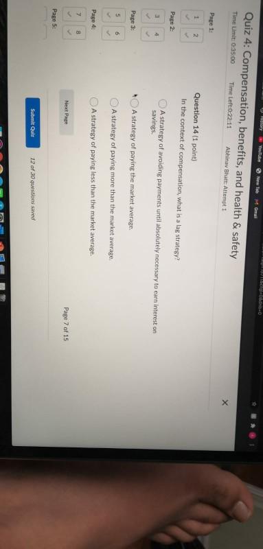 please answer the mcqs Time Limit: 0:35:00 Time