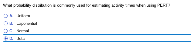 What probability distribution is commonly used