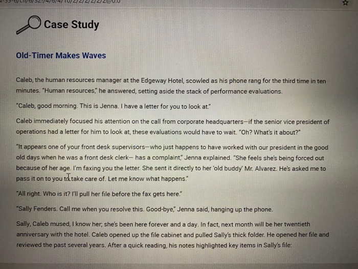 Case Study Old-Timer Makes Waves Caleb, the human