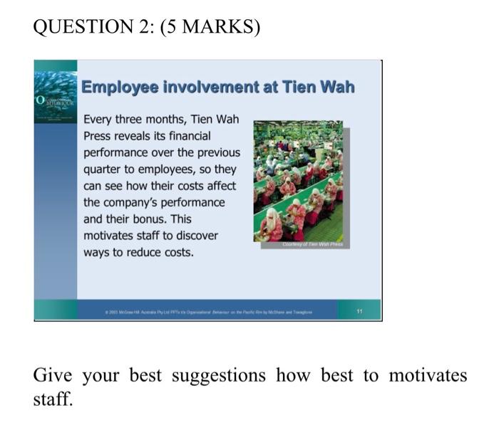 Need answers for all questions, thank you.