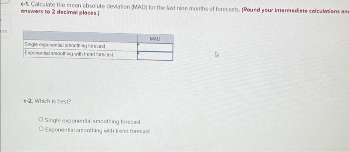 MONTH 1 2 3 4 5 6 2 8 9 10 ACTUAL DEMAND 29 31 32